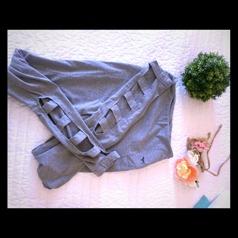 never worn PINK gray leggings!